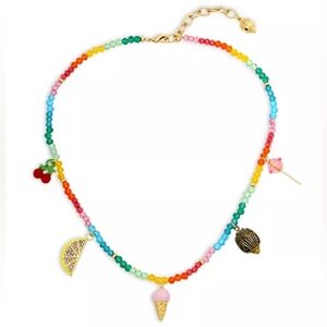 Kurt Geiger London fruit charm necklace